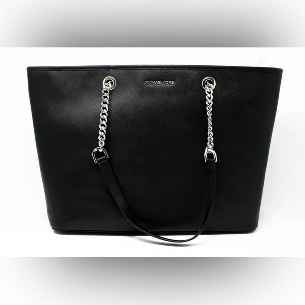 NWT Michael Kors Jet Set Travel Chain Medium Top Zip Multifunction Tote